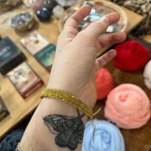 14k Gold Plated Dag Gioielli Bracelet